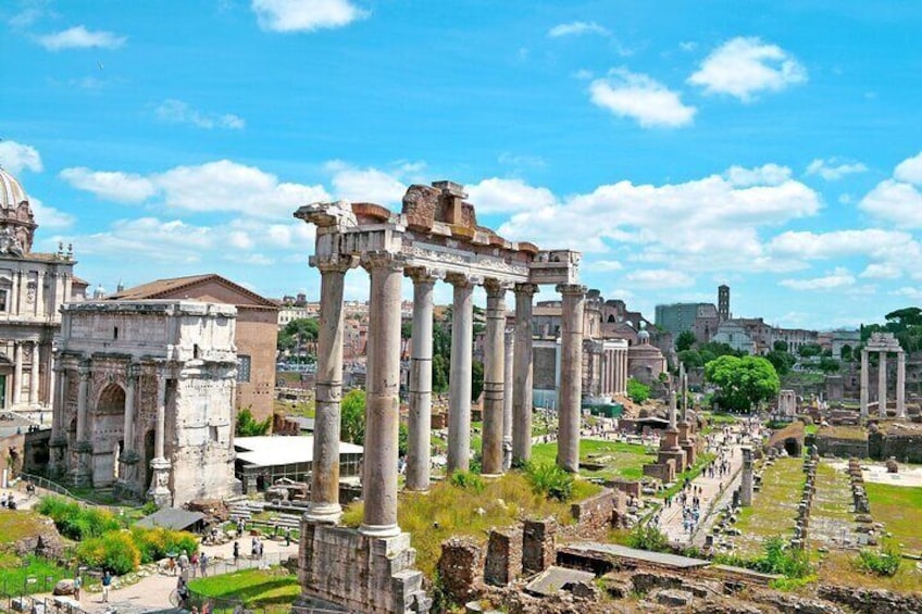 Colosseum Roman Forum palatine hill entrance