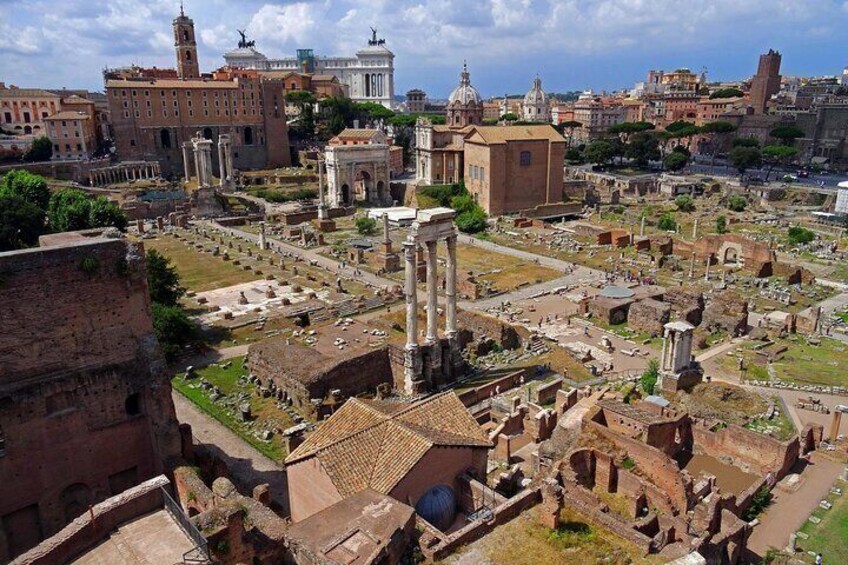 Colosseum Roman Forum palatine hill entrance