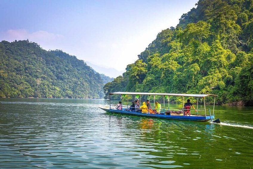 Ba Be Lake Boat Trip Motorbike tour 2D1N from Cao Bang