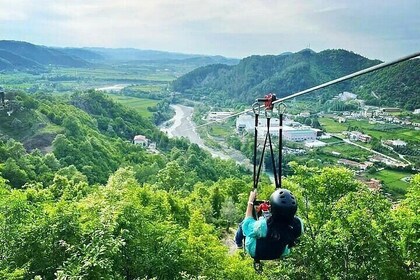 Zipline adventure and Tirana City Tour