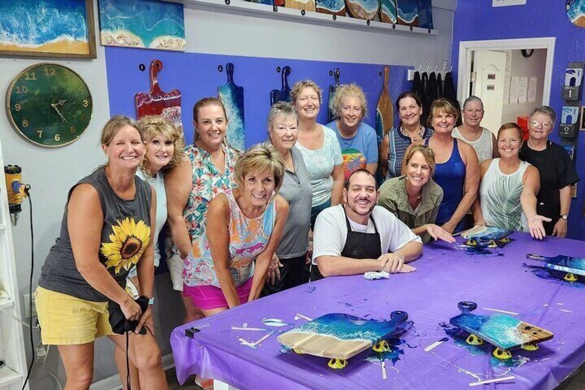 Siesta Key Epoxy Resin Workshop