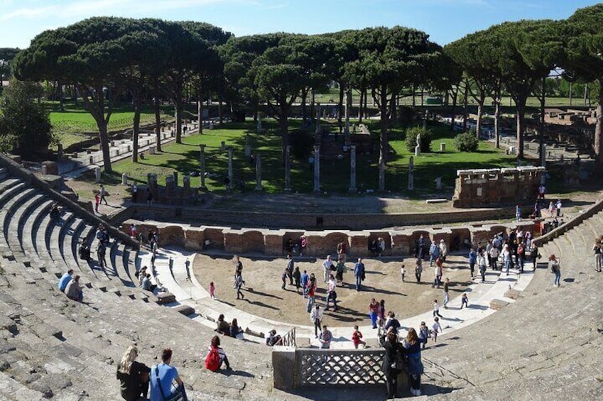 Ostia Antica Private Guided Day Trip Ostia Beach With Transport