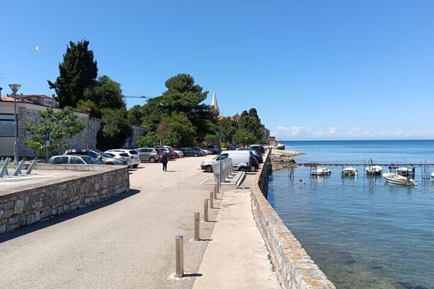 Walking Tour Poreč with a History Teacher