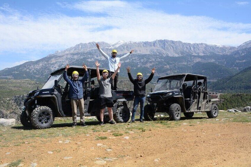 Day Trip from Antalya UTV Driving and Rafting 