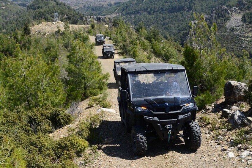 Day Trip from Antalya UTV Driving and Rafting 