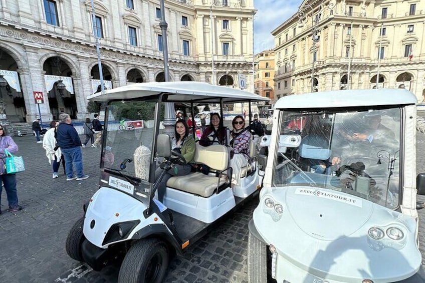  The Best Rome Golf Cart Tour with Professional Photographer