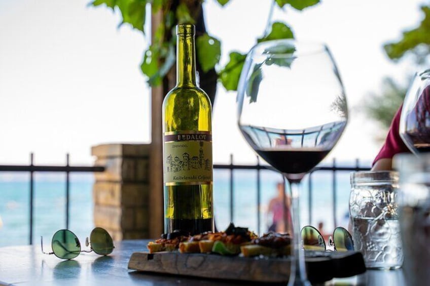 Wine Tasting at Seafront Tasting Room in Kastela