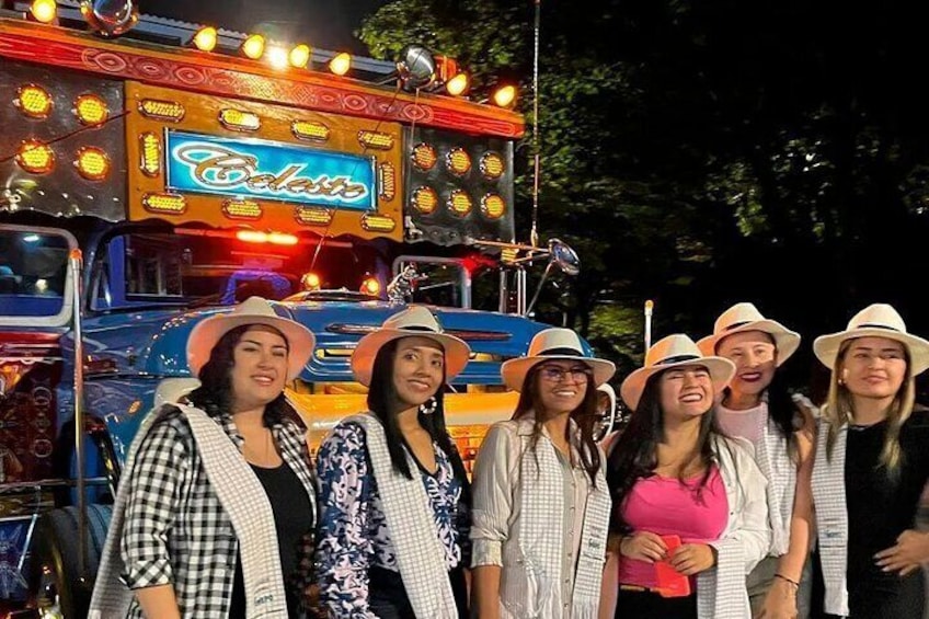 Tour in Chiva Rumbera Music Party and Fun in Santa Marta