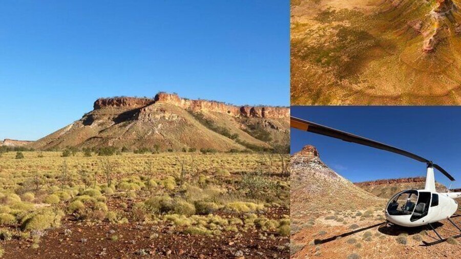 Edgar Ranges Scenic Helicopter Flight A Kimberley Adventure