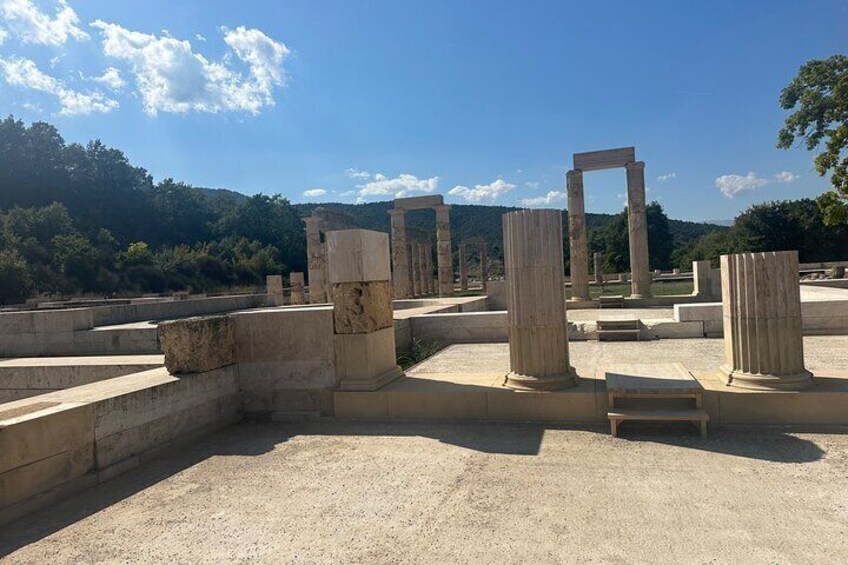 The Majestic Palace of Aigai–Seat of Macedonian Kings"
Step into history at the Palace of Aigai, the grand royal residence of King Philip II and the place where Alexander the Great was proclaimed King