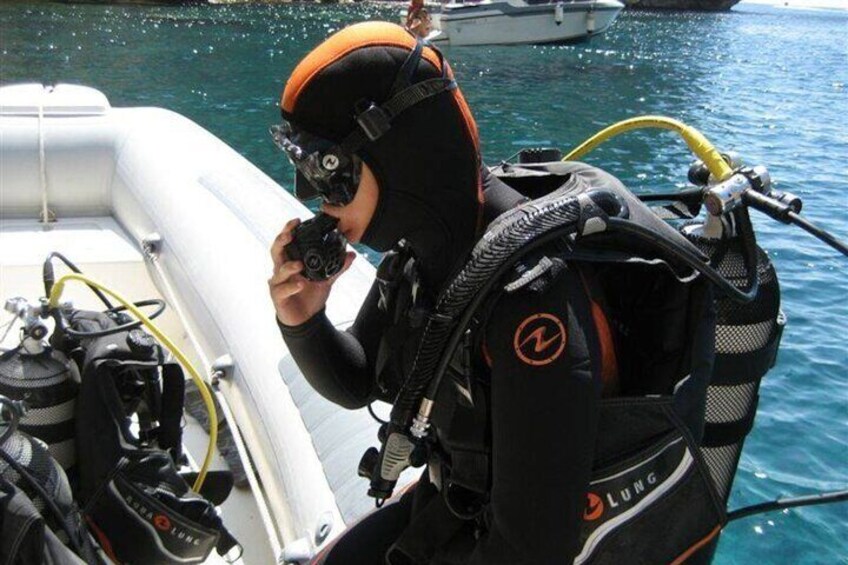 Professional Scuba Diving at Capo Caccia Alghero