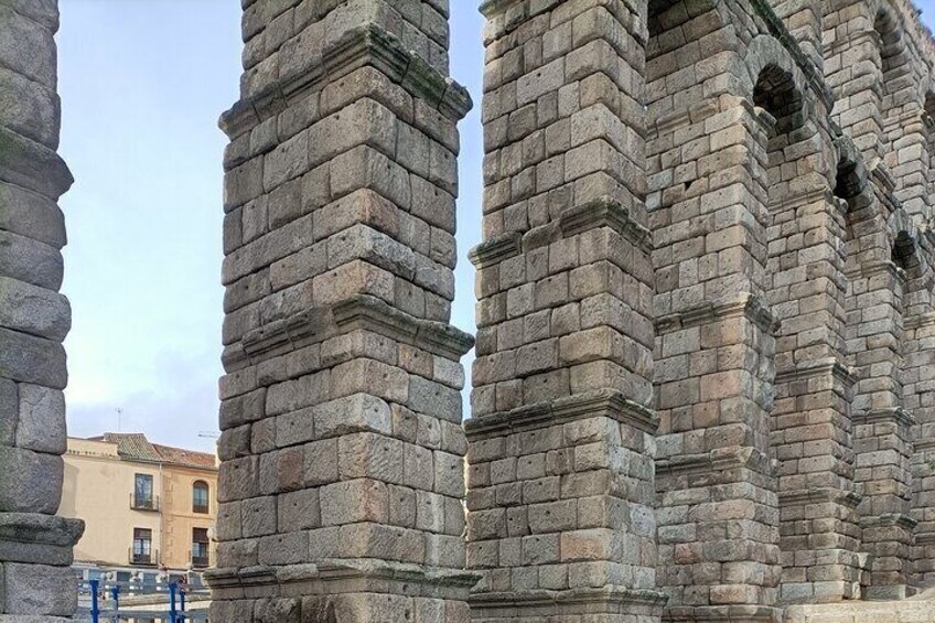 roman aqueduct in Segovia