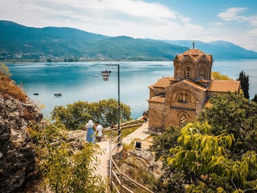 From Tirana: Cultural Day Trip to Korça, Pogradec & Lake Ohrid