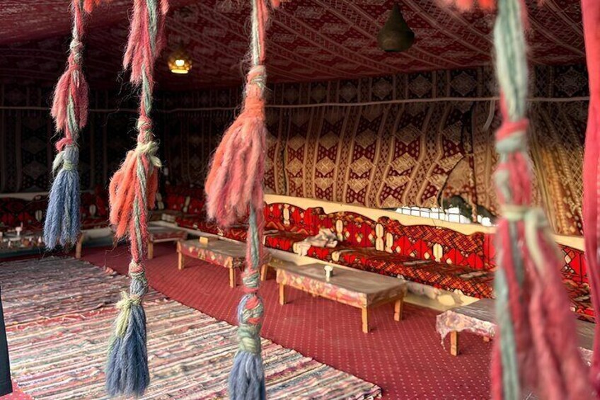 Experience a Traditional Bedouin Dinner and Show in Giza Desert