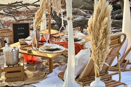 Luxury Beach Picnic by the ocean