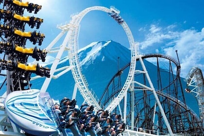 Fuji-Q Highland Amusement Park Private Tour with English Driver