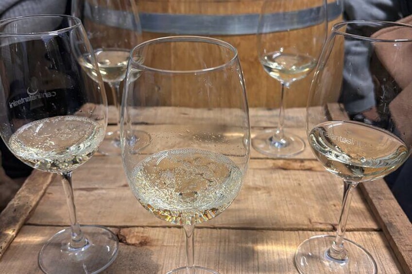 Spergola - local sparkling white wine