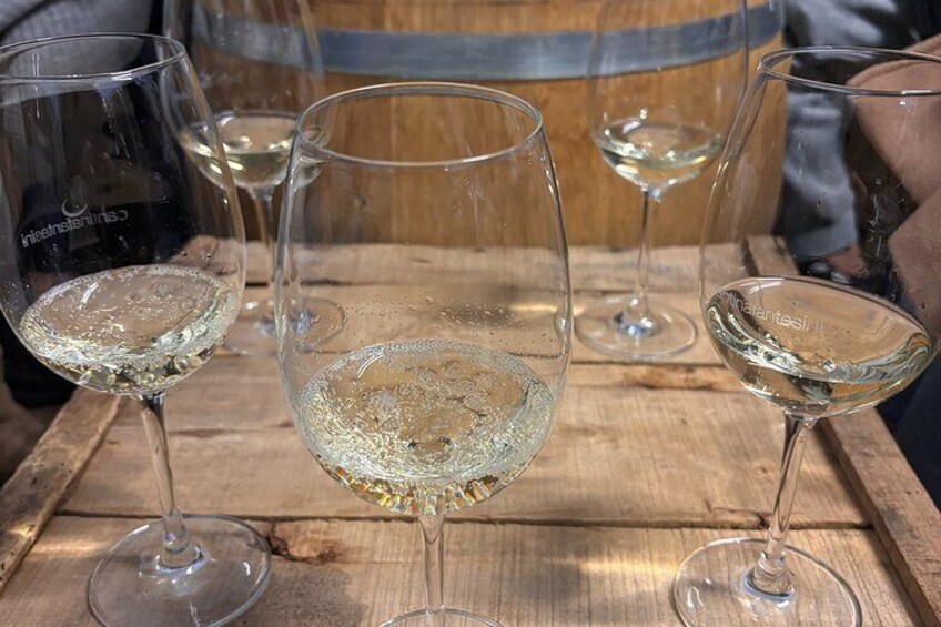 Spergola - local sparkling white wine