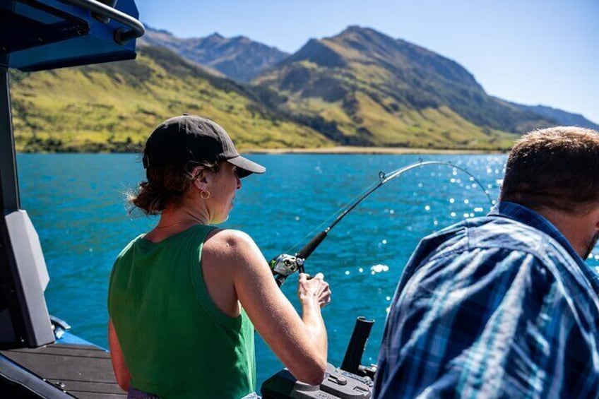 6 hour Fishing Adventure on Lake Hāwea