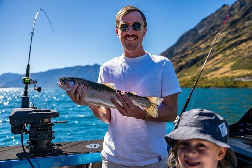 3 hour Fishing Adventure on Lake Wānaka