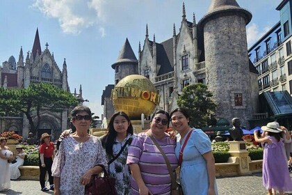 Ba Na Hills Golden Bridge Sun World Private Tagestour