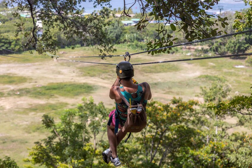Picture 3 for Activity Extreme Zip Line Adventure at Mahogany bay