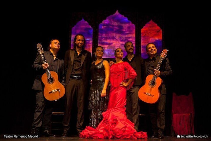 Ticket for Flamenco Show at Madrid Theater