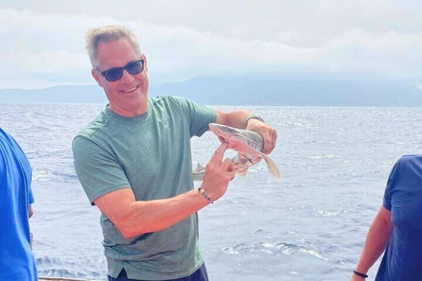 Shared Egadi Islands Adventure with Fishing Trip from Trapani