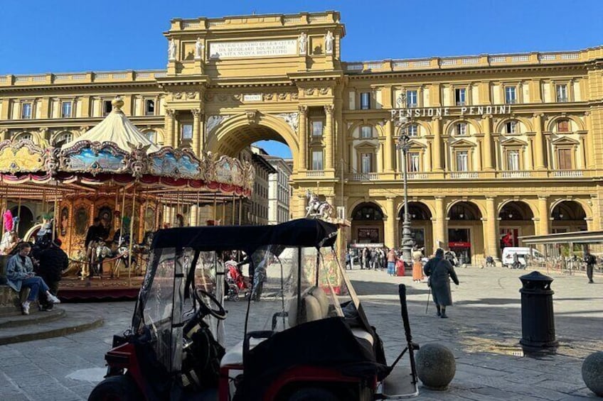 Florence Private Electric Car Tour with Guide
