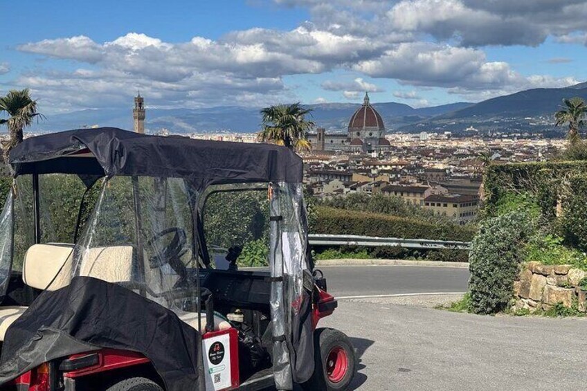 Florence Private Electric Car Tour with Guide