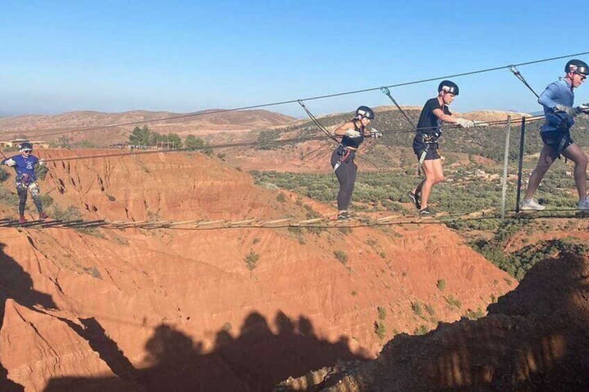 Atlas Zip Line and Hike Adventure from Marrakesh