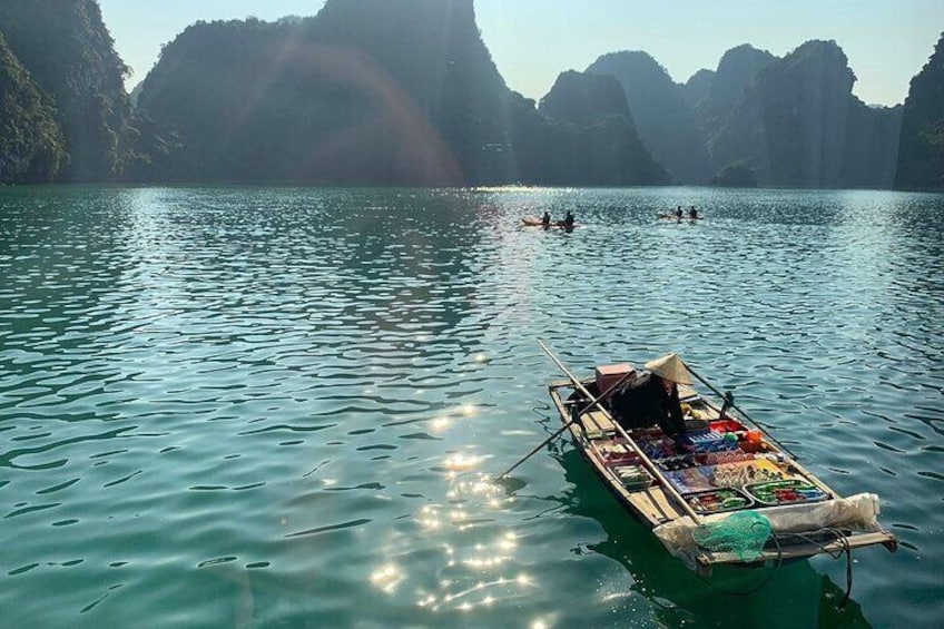 From Halong 3-Hour Luxury Private Yacht Tour explore Ha Long Bay
