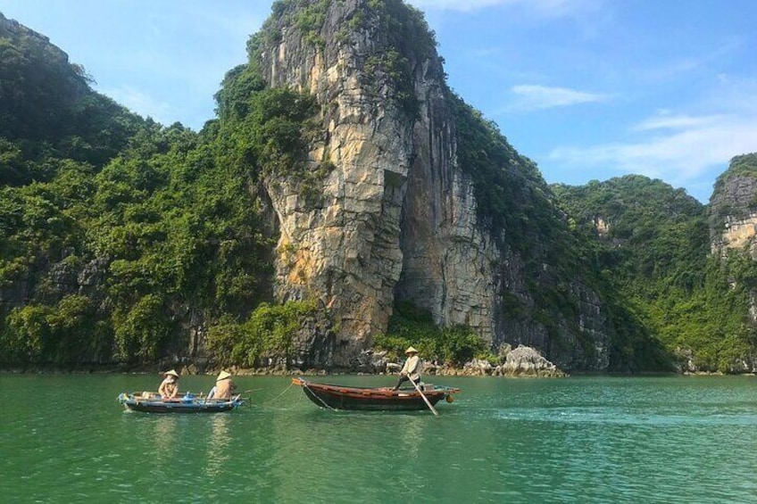 From Halong 3-Hour Luxury Private Yacht Tour explore Ha Long Bay
