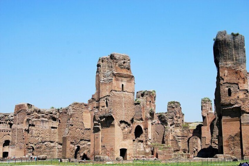 Small Group Tour of Caracalla Baths in Rome