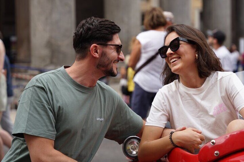 Vespa Sidecar Tour in Rome Best 90 mins experience