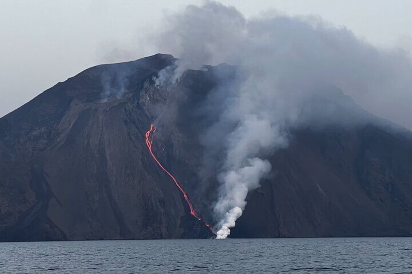 Stromboli By Night