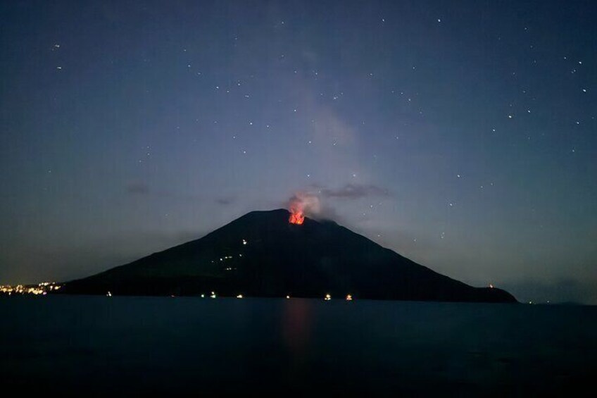Stromboli By Night