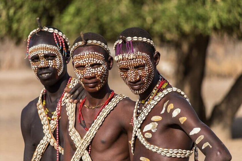 Paintings In the Omo Valley