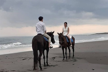 Horseback Riding on the Beach in Bali