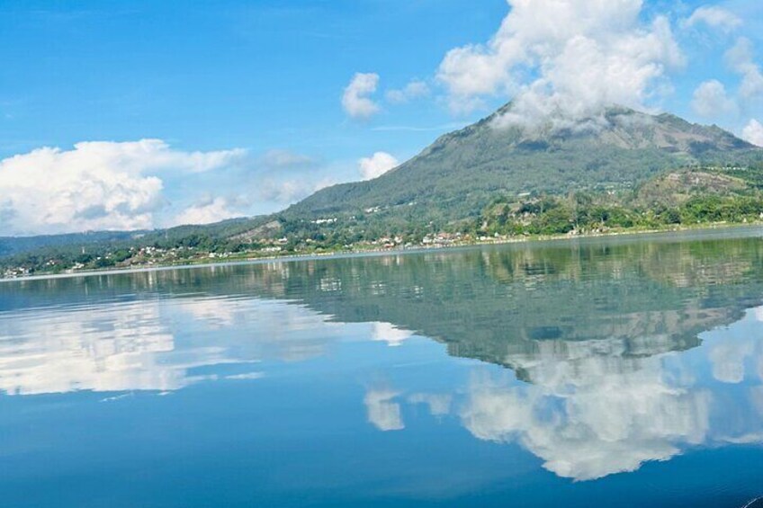 View of Mount Batur from Terunyan Cemetery