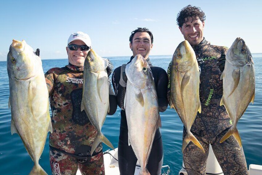 Sub Fishing And Snorkeling In The Waters Of Capri 