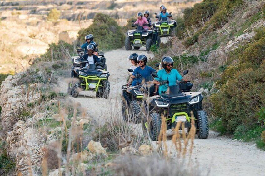 Gozo Quad Bike Self-Drive Tour Including Comino Mini Cruise