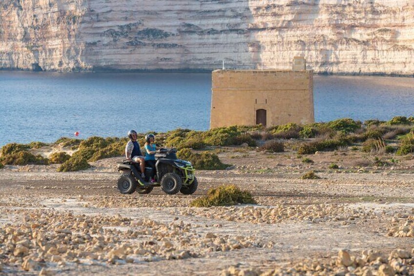 Gozo Quad Bike Self-Drive Tour Including Comino Mini Cruise