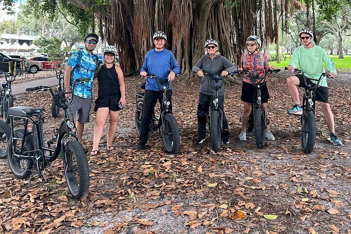 E-Bike Guided Tour Downtown St Pete: Sights & Murals