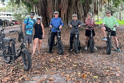 E-Bike Visite guidée Centre-ville de St Pete : Sites et peintures murales