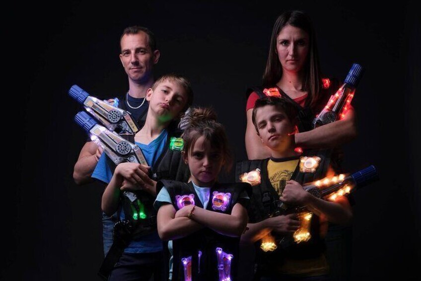 3 rounds Premium Lasertag in Berlin incl. Laserstar player card