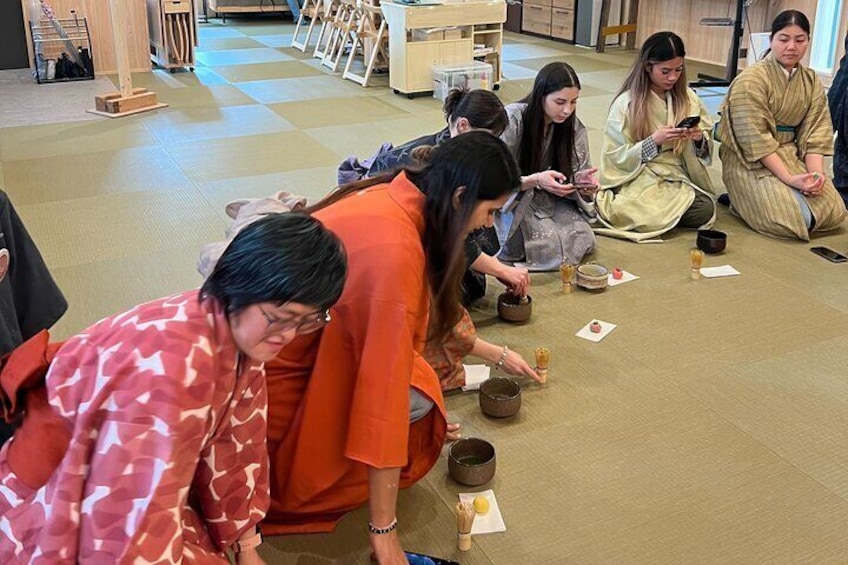 Tea Ceremony & Japanese Sweets Experience