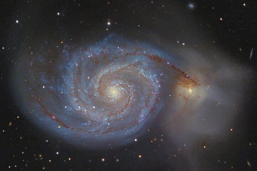 Stargazing in Tenerife with a large telescope