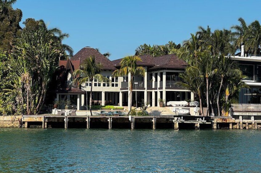 Venetian Islands in the Millionaire row in Miami