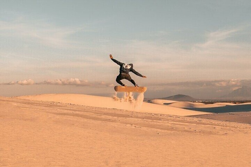 Experience Sandboarding Rush with Incredible Cave Views - Agadir